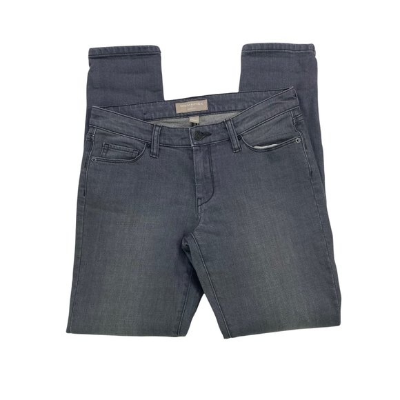 Banana Republic Skinny Fit Size 26/2 Low Rise Grey Wash Denim Jeans - Picture 4 of 6